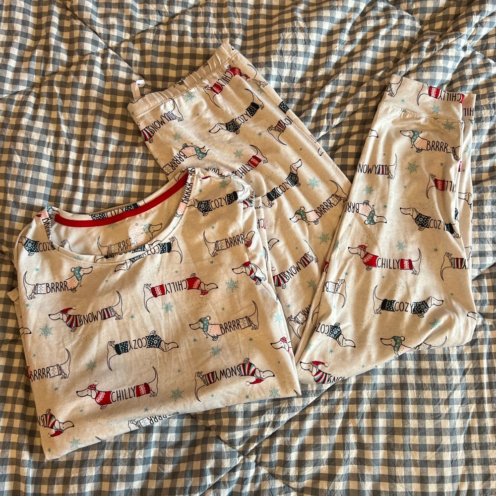 Cozy Pajamas with Fun Winter Print